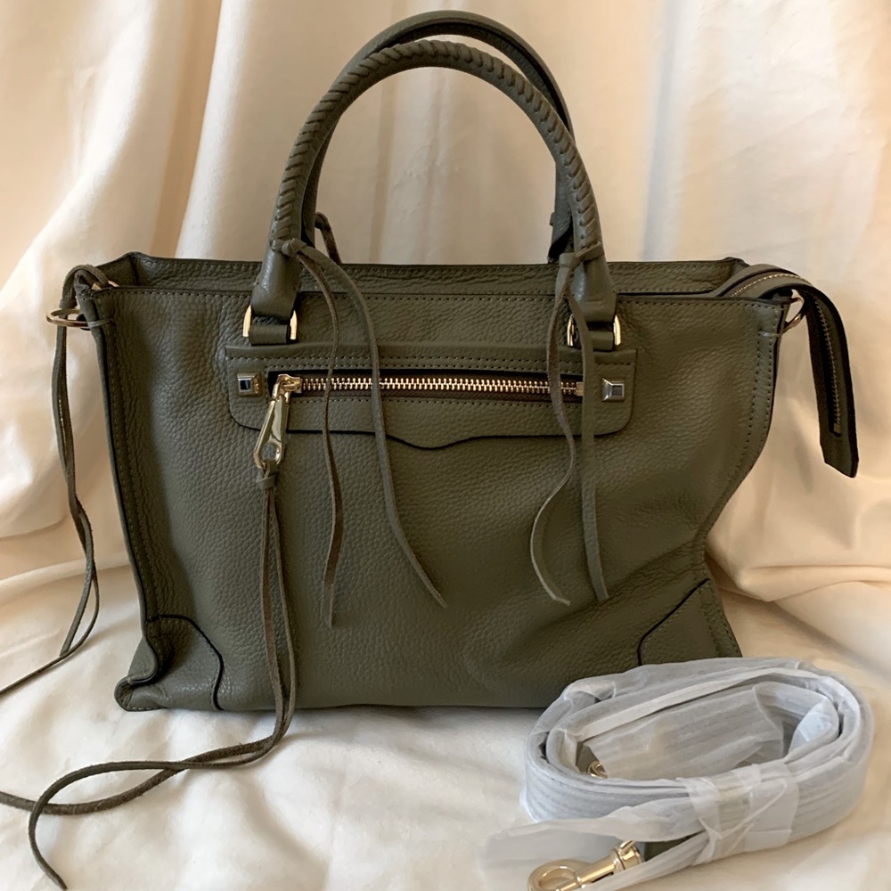 Rebecca Minkoff Regan Satchel - Olive